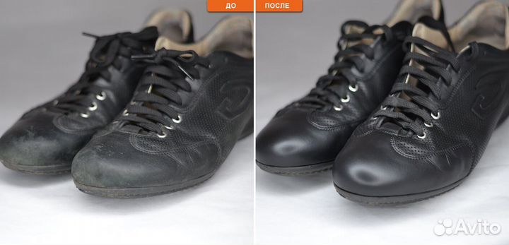 Покраска обуви