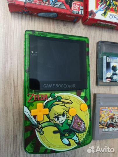 Nintendo game Boy Color TFT Zelda