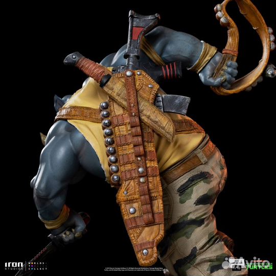 Iron Studios 1/10 tmnt Черепашки-ниндзя Rocksteady