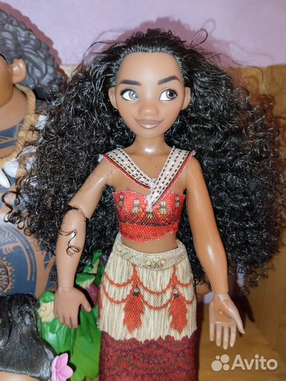 Мауи, Моана, куклы Дисней