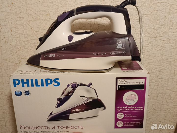 Утюг philips azur