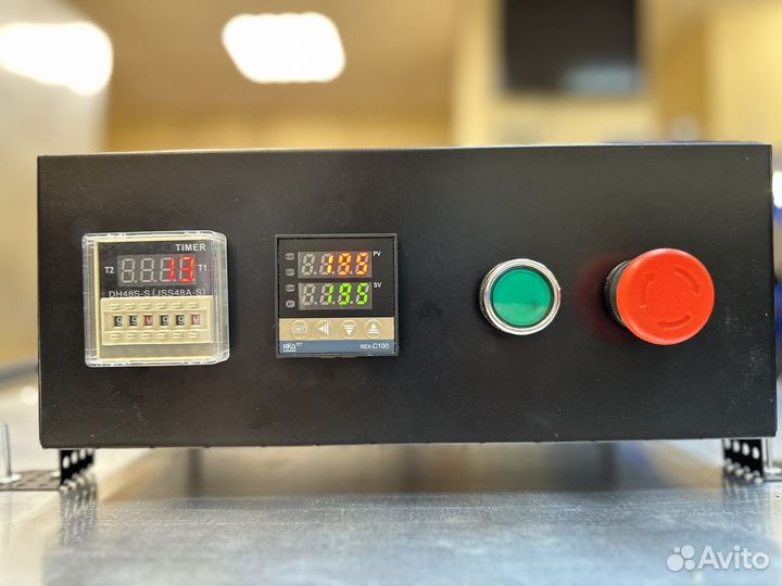 Щит управления нагревом печи полимеризации