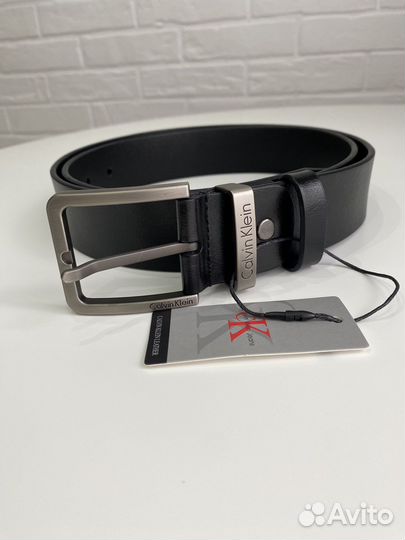 Ремень из натуральной кожи новый CK