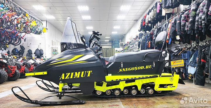 Мотобуксировщик Бурлак Азимут-2 27 лс, эл.запуск