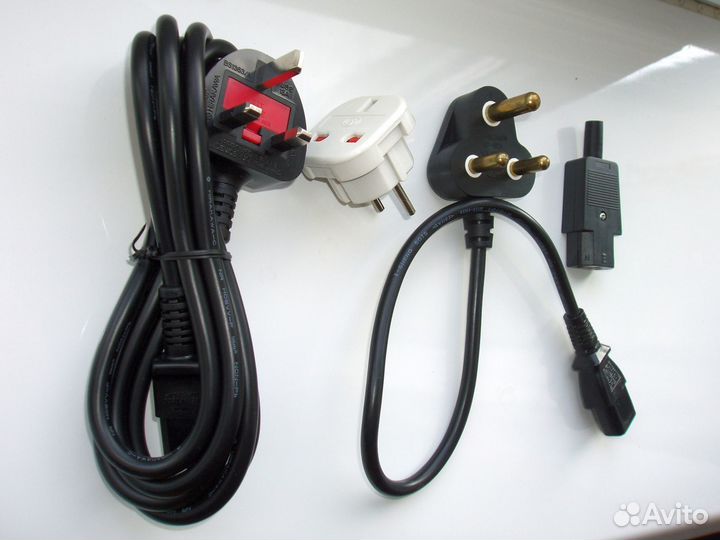 Винтажные сетевые кабеля Hirakawa UK / USA 80A