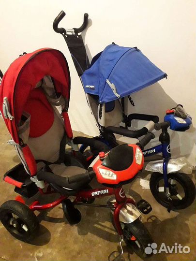 Велосипед детский трёхколёсный