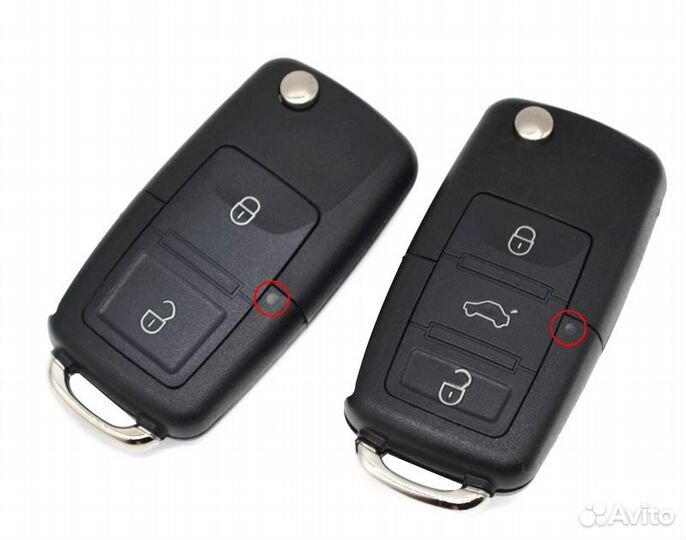 Корпус выкидного ключа Volkswagen Skoda Seat