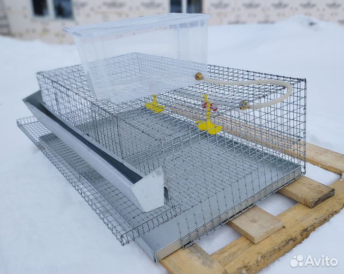 Клетка для перепелов новая на 30 птиц