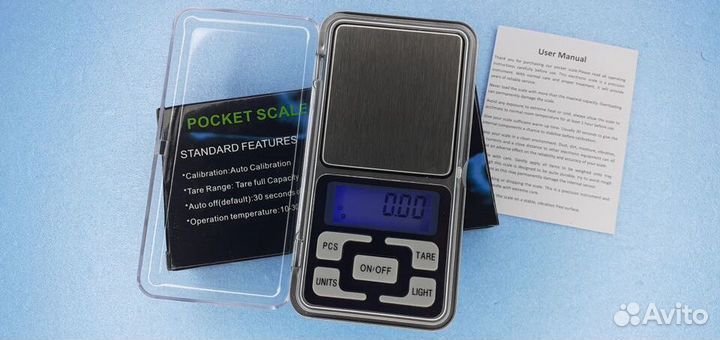 Весы Kromatech Портативные Электронные max 300гр