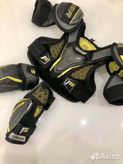 Нагрудник Bauer Supreme 1S,yth M+всё что на фото