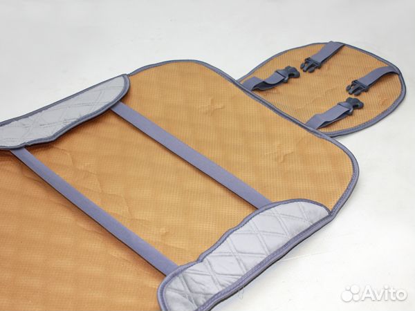 Накидки на сиденья ромб двойной, бока, велюр се