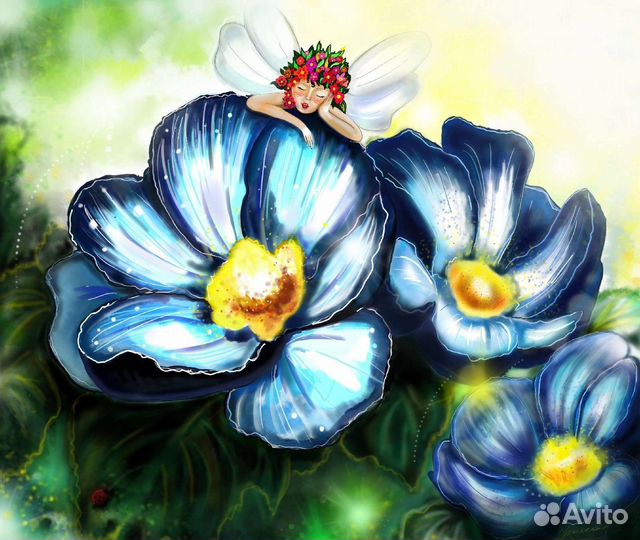 Цифровая работа авторская картинка иллюстрация