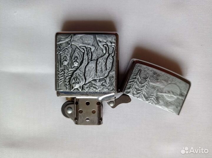 Зажигалка Zippo 20855 Brushed Chrome
