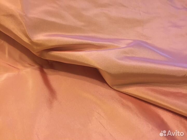 Т-2. тафта персик-хамелеон
