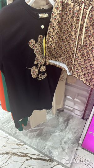 Костюм шорты и футболка