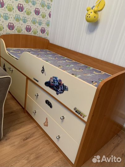 Детская кровать от 3 лет с бортиками бу