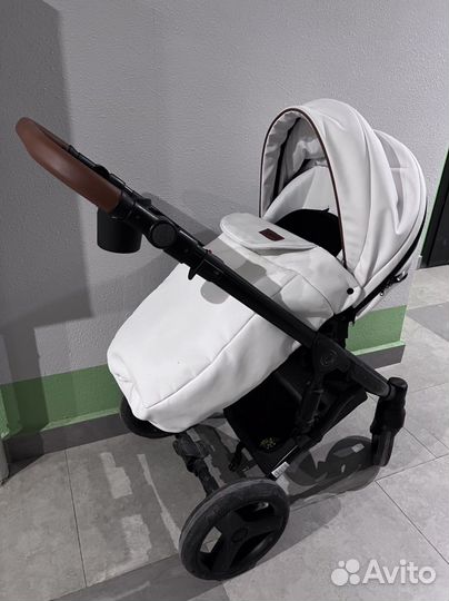 Коляска 3 в 1 Verdi orion eco white Diamond