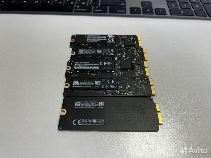 Почти новые оригинальные PCI-e SSD-диски Apple