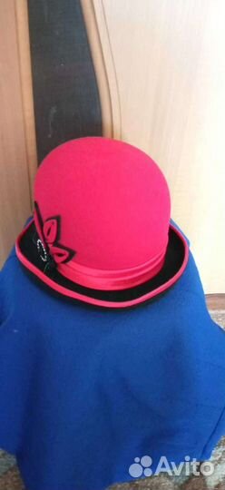 Шляпа фетровая женская