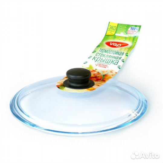 Крышка стеклянная для сковороды