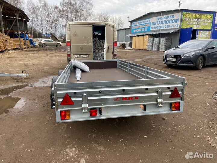 Прицеп двухосный 817732.022. Установка фаркопа