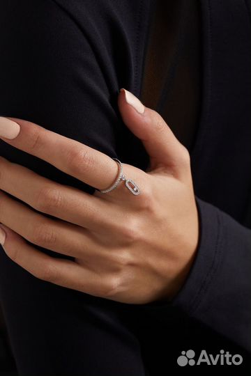 Кольцо messika премиум