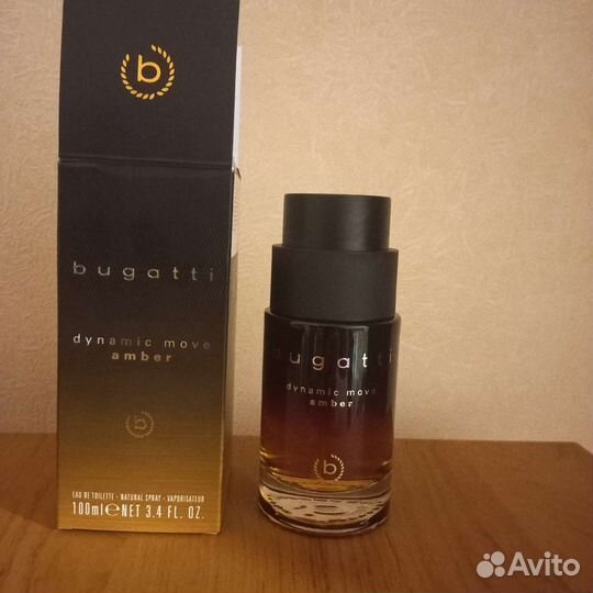 Bugatti Dynamic Move Amber Туалетная вода