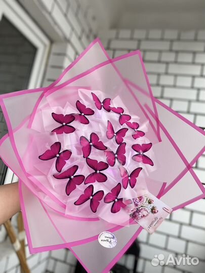 Букеты цветы из бабочек