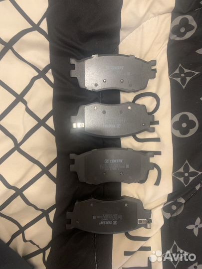 Тормозные колодки перед hyundai Accent 3 05