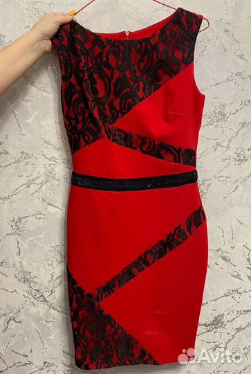 Вечернее платье 46 размера короткое