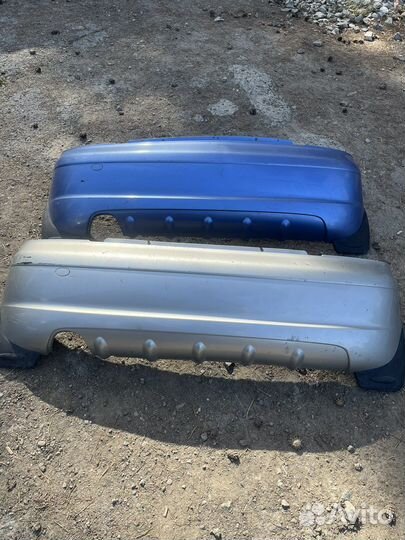 Задний бампер на daewoo matiz