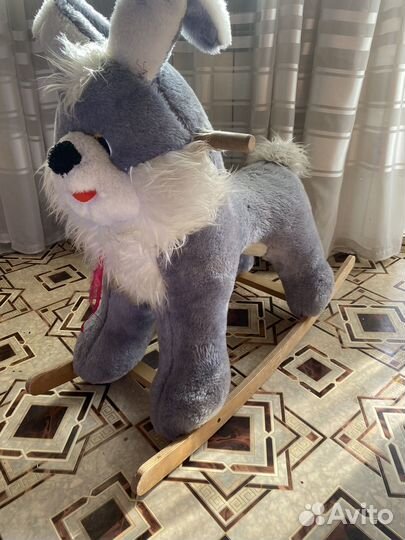 Зайка качалка