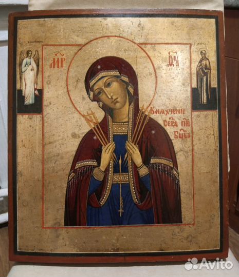 Икона Божия Матерь Семистрельная