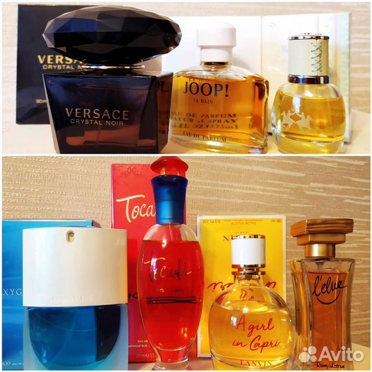 Chopard, Lanvin, Versace, Rochas, Joop,Eisenberg