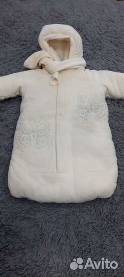 Конверт на выписку для девочки зима