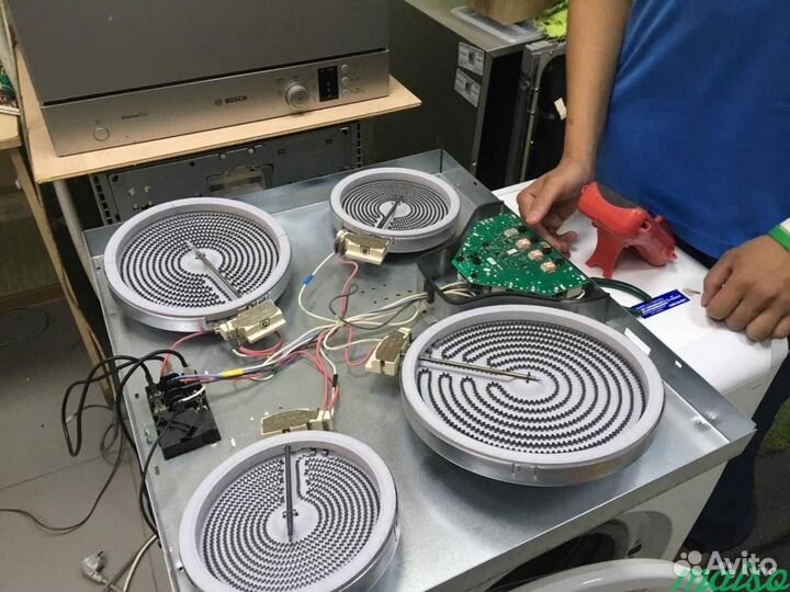 Ремонт электроплит, панелей, духовых шкафов