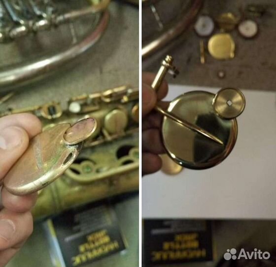 Ремонт, реставрация саксофона, Мастерская духовых