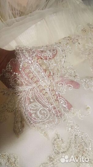 Свадебное платье 42 44 новое