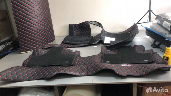 3D Коврики Audi Салон Багажник из Экокожи