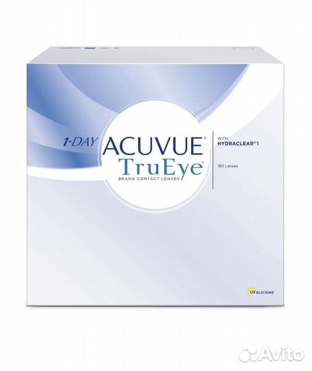 Контактные линзы acuvue 1-Day TruEye 180 шт