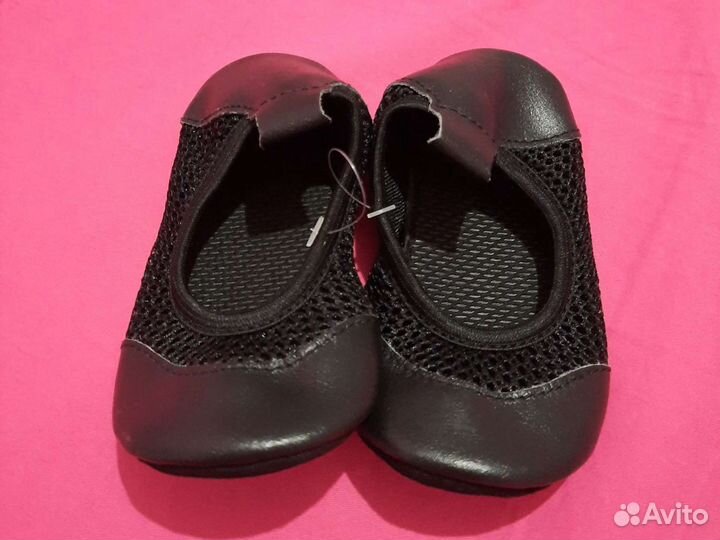 Балетки натуральная кожа