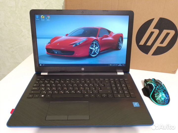 Новый игровой 8 гиговый 4-х ядерный ультрабук HP