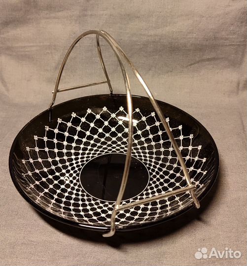 Набор конфетница и креманки или икорницы СССР