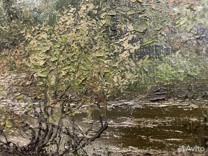 Картина маслом на холсте. 93г