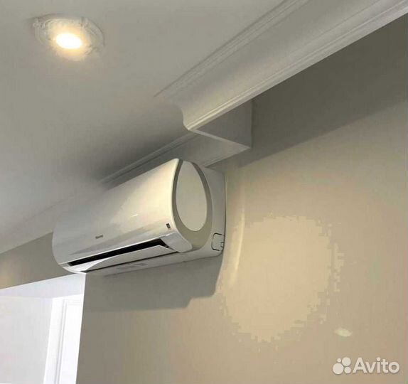 Кондиционер с установкой, сплит-система