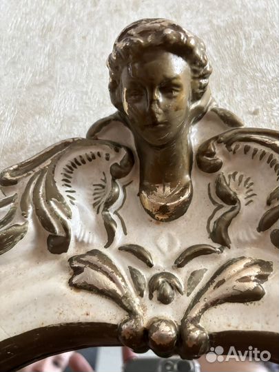 Зеркало гипсовое старинное