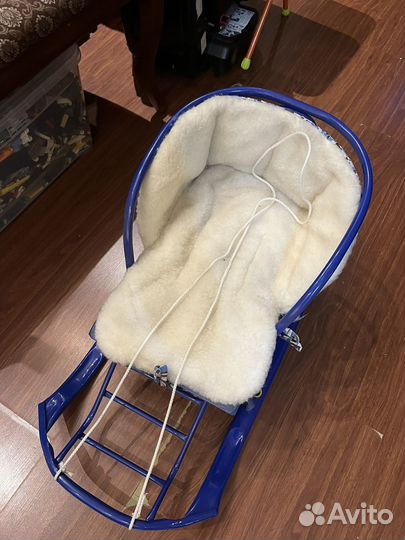 Детские санки с колесами