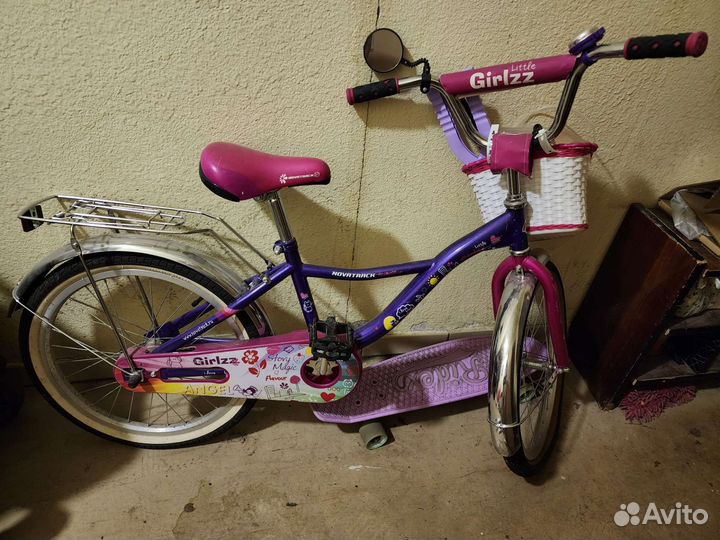 Велосипед бу novatrack girlzz 20