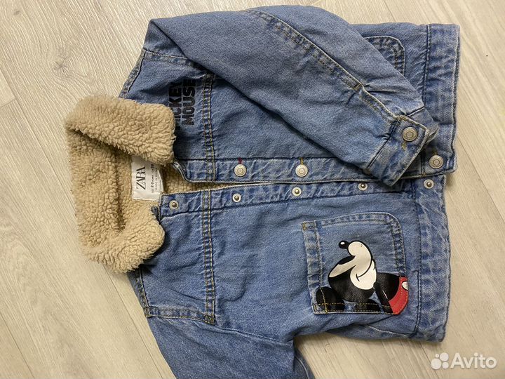 Джинсовка zara