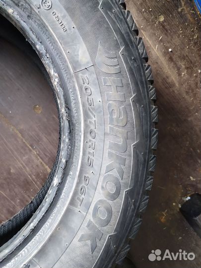 Шины зимние с шипами 205/70 r15 комплект 4 шт